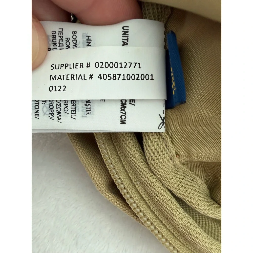Polo Ralph Lauren Polo Bear Canvas Belt Bag Khaki Waist Crossbody Fanny Pack